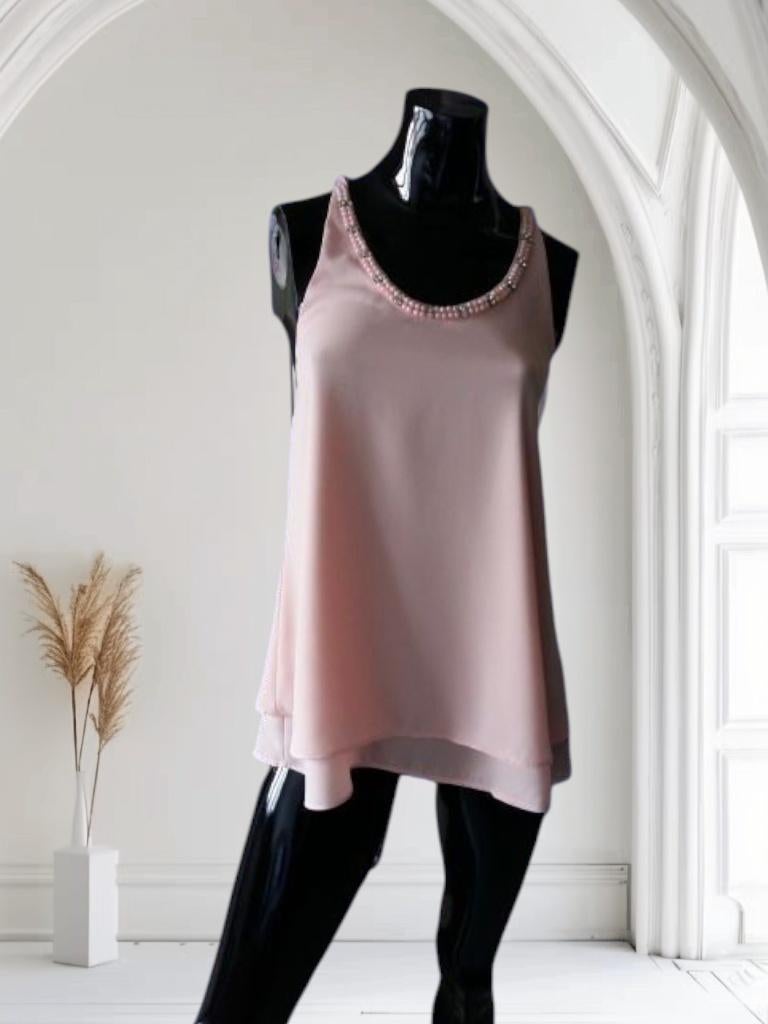 Très beau haut chic Taille M, Autre, Taille 38/40 (M), Rose, Envoi