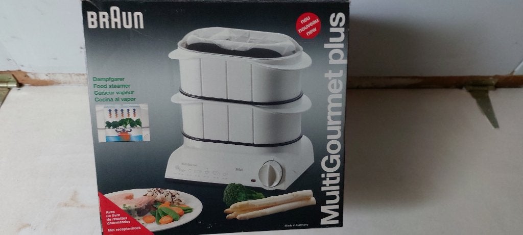 BRAUN Multi gourmet plus  ( stoomkoker ), Elektronische apparatuur, Ophalen, Nieuw