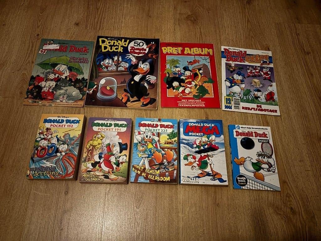 Donald Duck weekblad extra pockets pretalbum Magica Ook los, Meerdere stripboeken, Ophalen of Verzenden, Gelezen, Walt Disney