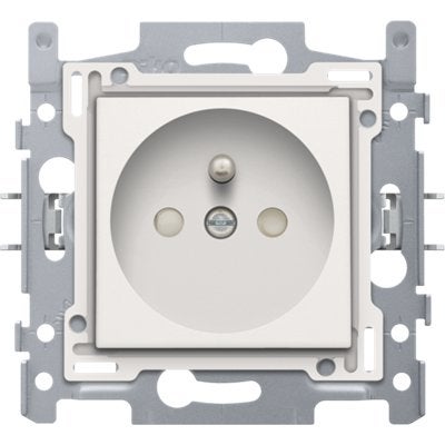 Promo Oktober Niko original white stopcontact 28,5 mm, Doe-het-zelf en Bouw, Verzenden, Nieuw, Stopcontact