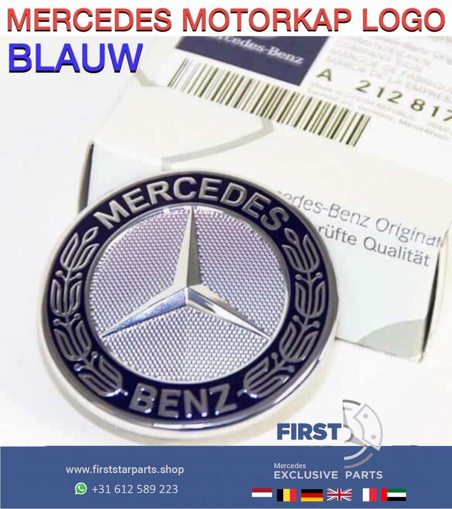 Mercedes MOTORKAP EMBLEEM LOGO W907 W447 W217 W222 W463 W166, Auto-onderdelen, Carrosserie, Mercedes-Benz, Gebruikt, Ophalen of Verzenden