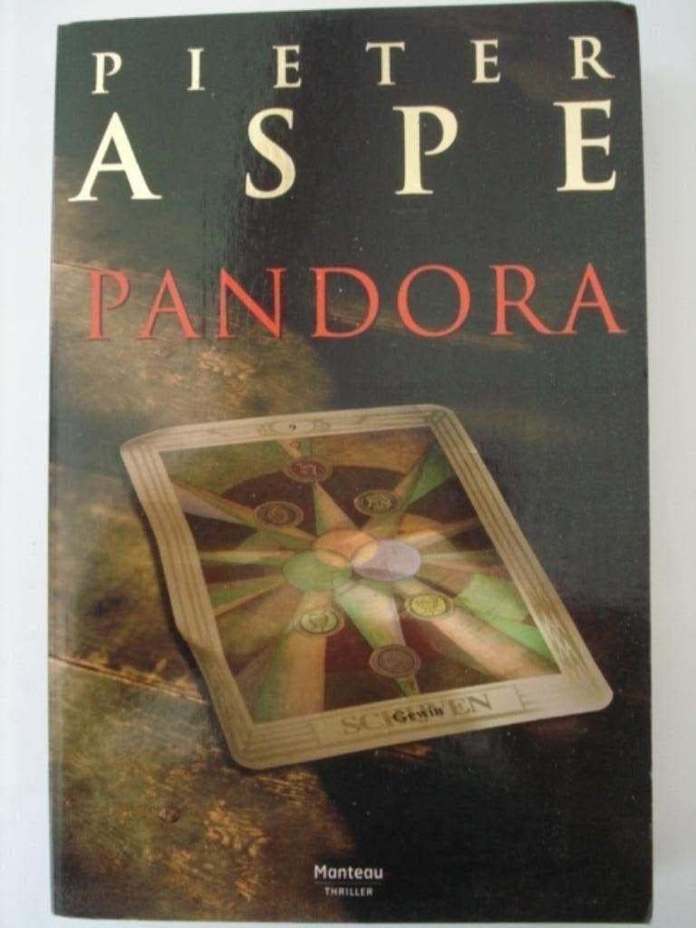 22OZ. Pieter Aspe Pandora Manteau Thriller, Pieter Aspe, Belgique, Utilisé, Envoi