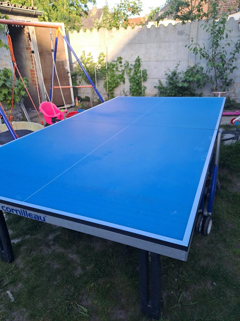 Tennistafel, Enlèvement, Utilisé, Pliante