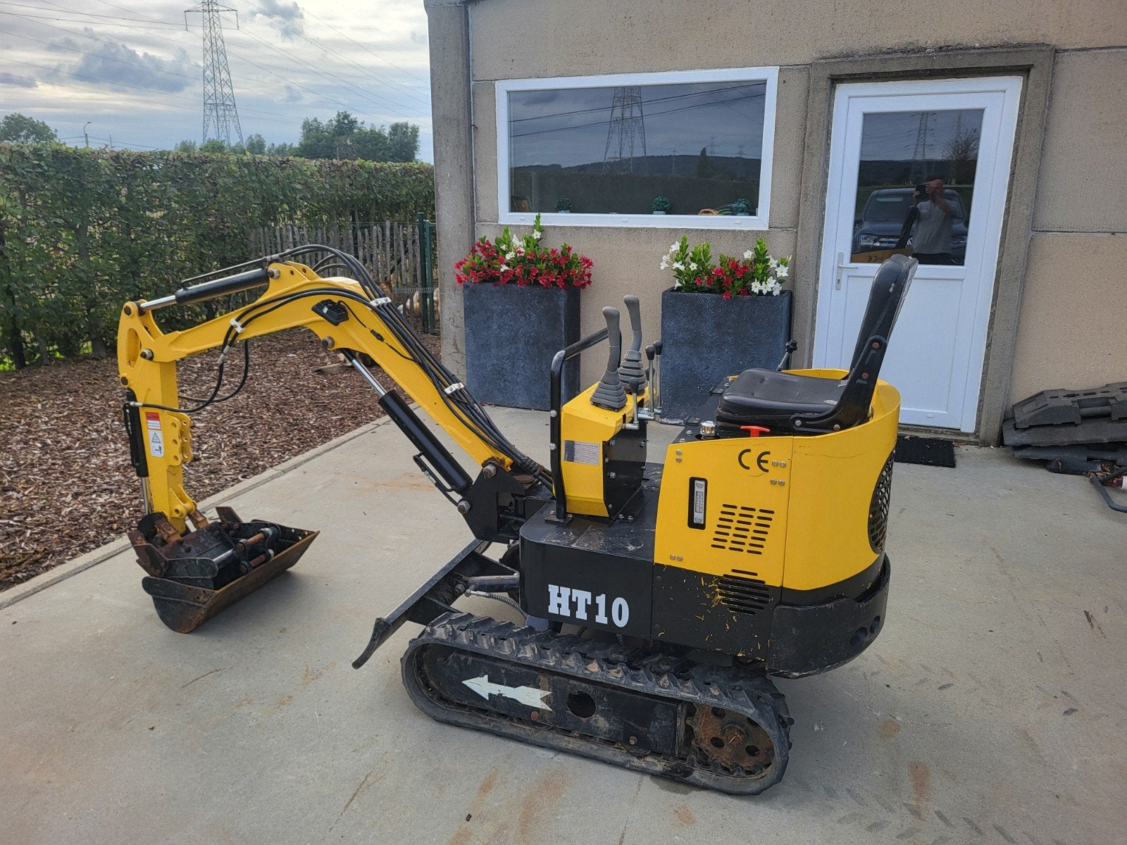 Minigraver HT10Z diesel, Zakelijke goederen, Ophalen