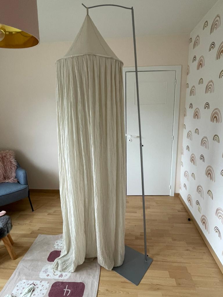 Bedhemel met staander, Kinderen en Baby's, Ophalen, Zo goed als nieuw, Klamboe