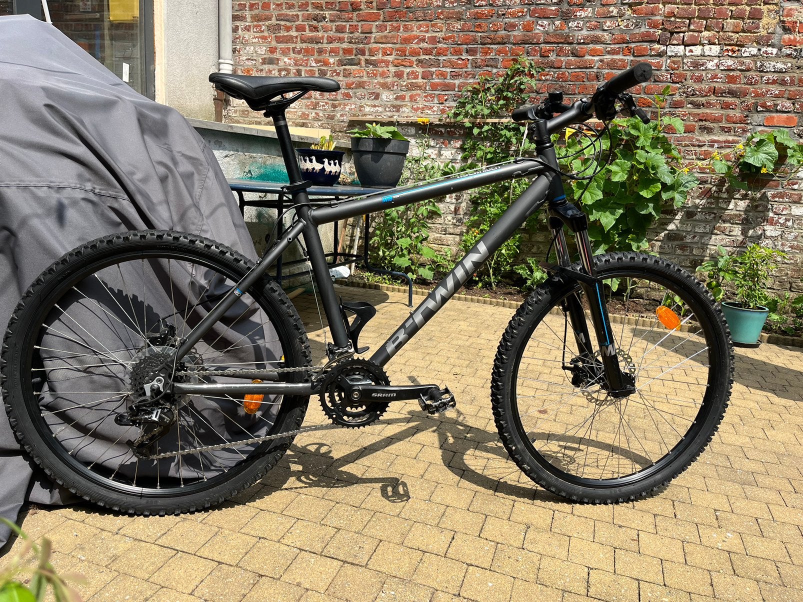 Mountainbike Vélo Fiets, Fietsen en Brommers, Fietsen | Mountainbikes en ATB, Gebruikt, Heren, Overige merken, Hardtail, Schijfrem