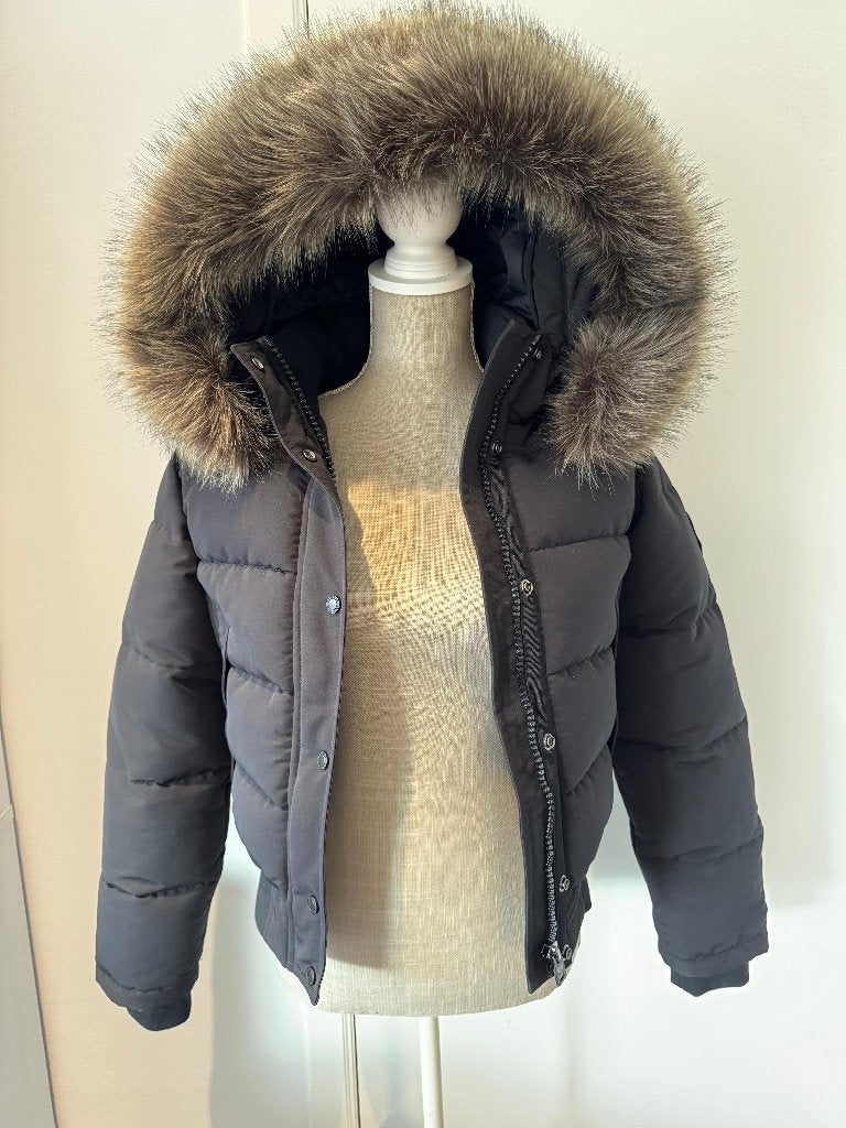 Superdry Everest Bomber Jas Bomberjack met Capuchon TOPSTAAT, Kleding | Heren, Ophalen of Verzenden, Zo goed als nieuw, Maat 46 (S) of kleiner