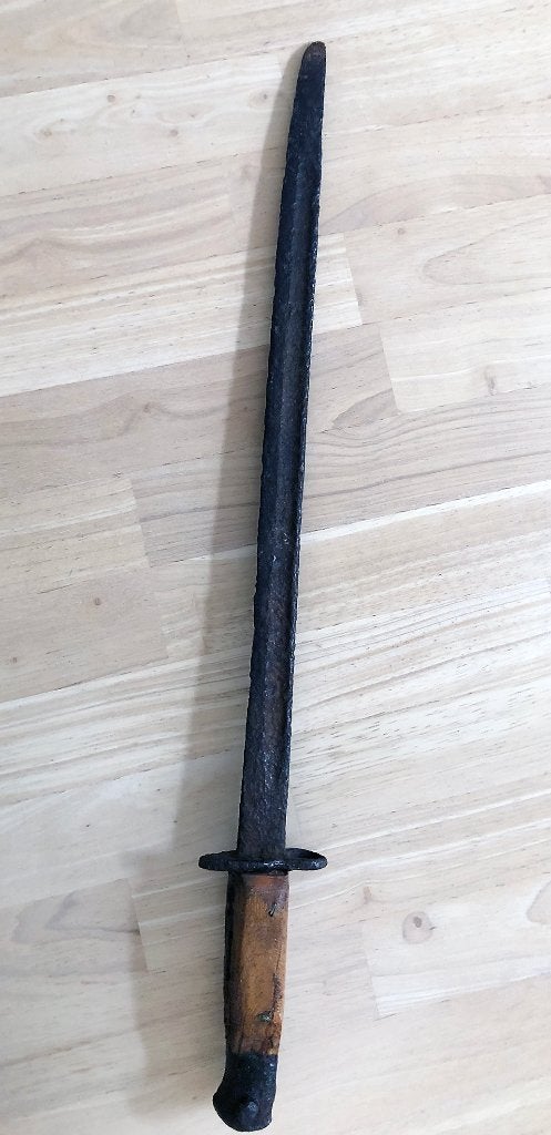 Baïonnette à épée Lee-Enfield britannique P1907, Collections, Objets militaires | Général, Enlèvement ou Envoi, Armée de terre