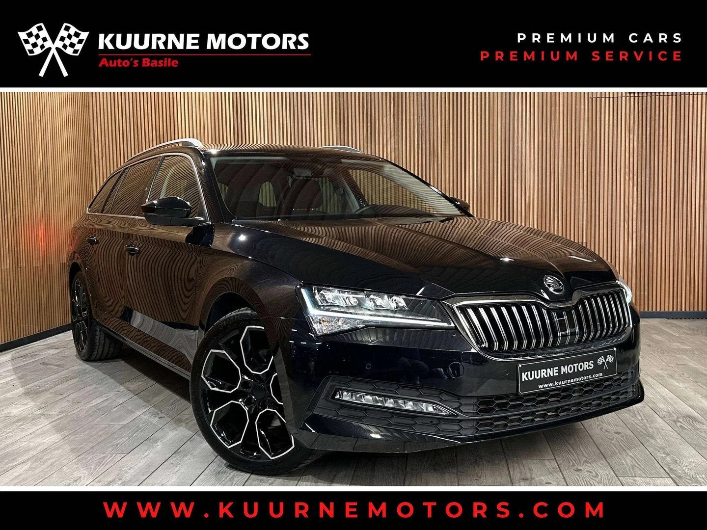 Skoda Superb Combi 2.0 TDI DSG Alu19"/Leder/Led/Cam/Gps/Verw, Auto's, Automaat, 1869 kg, Gebruikt, 4 cilinders