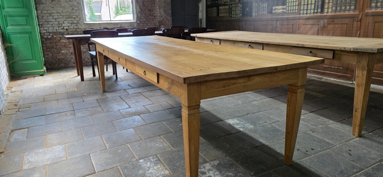 Authentieke boerentafel 300x100x78cm, Huis en Inrichting, Tafels | Eettafels, Gebruikt, Ophalen of Verzenden