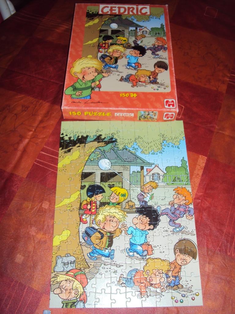 Cedric, puzzel met 150 stuks!!, Ophalen of Verzenden, Meer dan 50 stukjes