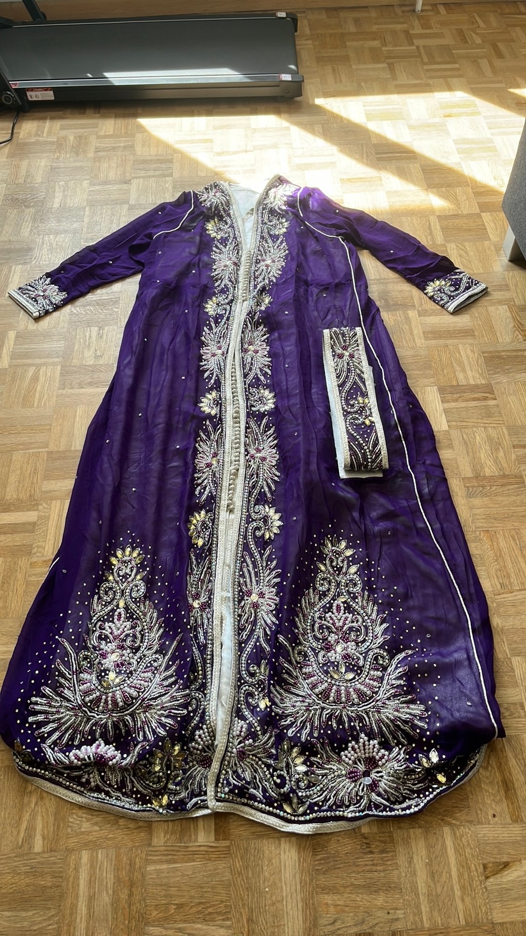 Robe marocaine couleur : mauve, Enlèvement ou Envoi, Neuf, Taille 46/48 (XL) ou plus grande, Violet