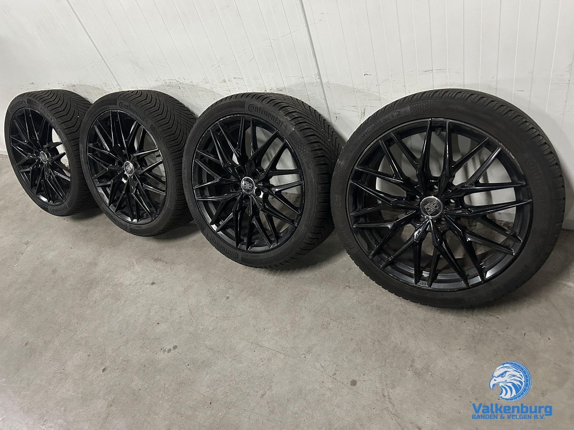 6mm! Mercedes Vito V-klasse W447 20 inch zwarte velgen 5x112, Auto-onderdelen, -, 275 mm, -, Banden en Velgen