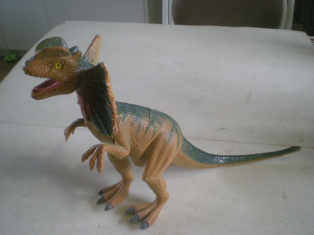 harde dino, 35 cm, Kinderen en Baby's, Speelgoed | Actiefiguren, Ophalen of Verzenden, Zo goed als nieuw