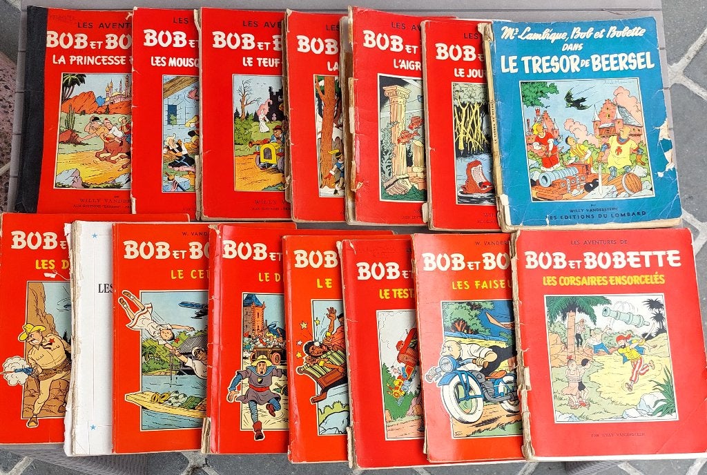 Bob et Bobette (lot de 15 bd), Plusieurs BD, Enlèvement, Utilisé, Willy Vandersteen