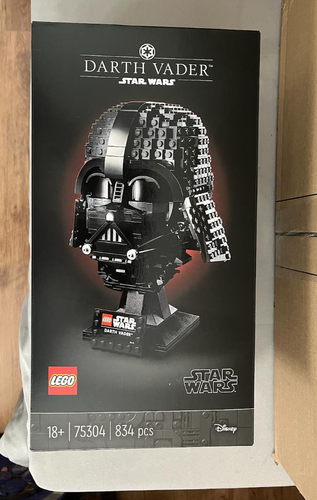 75304 - Darth Vader Head - Lego Star Wars, Star Wars, Lego, Nieuw, Ophalen of Verzenden