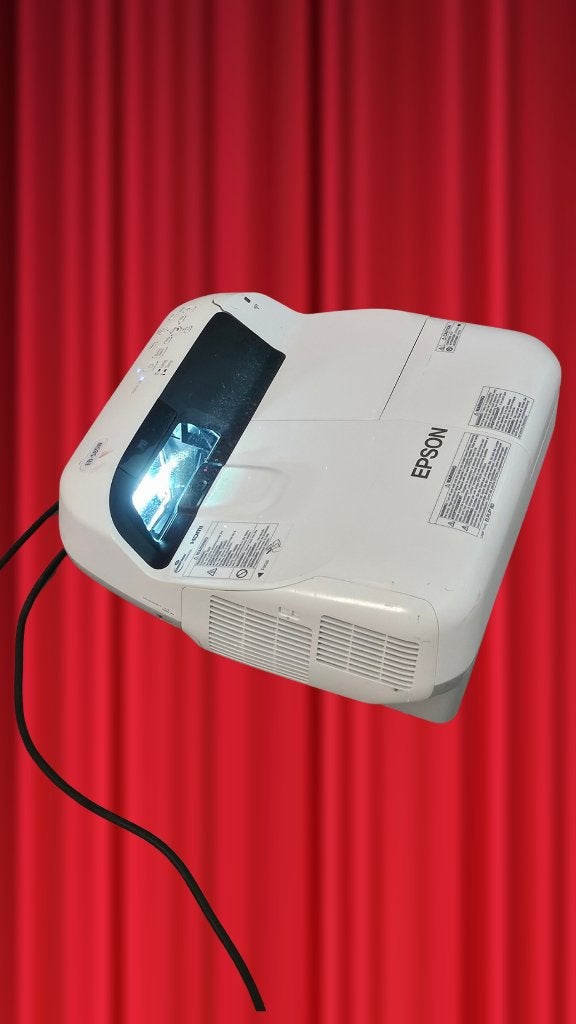 Epson EB-585W – Ultra Short Throw 3LCD Projector (2014), Comme neuf, LCD, EPSON EB-585W, Autres résolutions