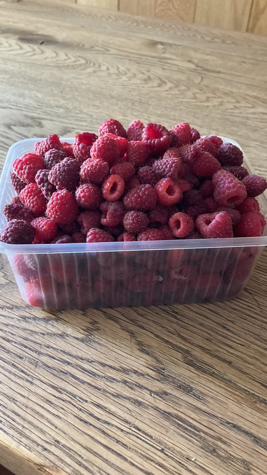 Frambozen, Enlèvement, Été