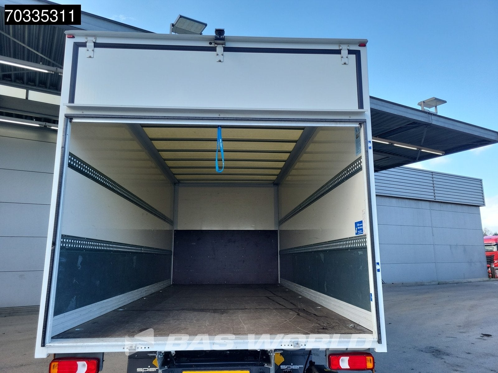 Iveco Daily 72C21 3.0L Automaat 1000KG Laadklep Luchtvering, Autos, Achat, Euro 6, Entreprise, Capteur de lumière