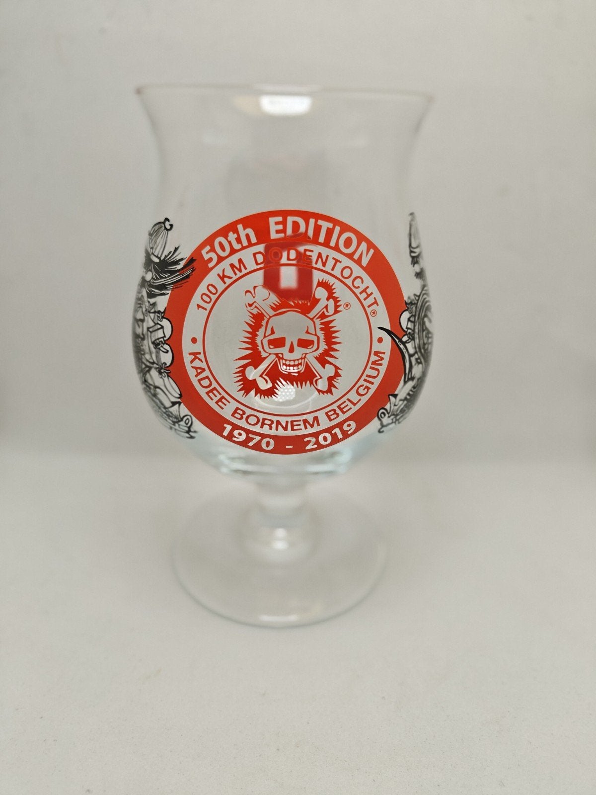 Verre Duvel Dodentocht 50 ans 1970 - 2019, Enlèvement, Duvel