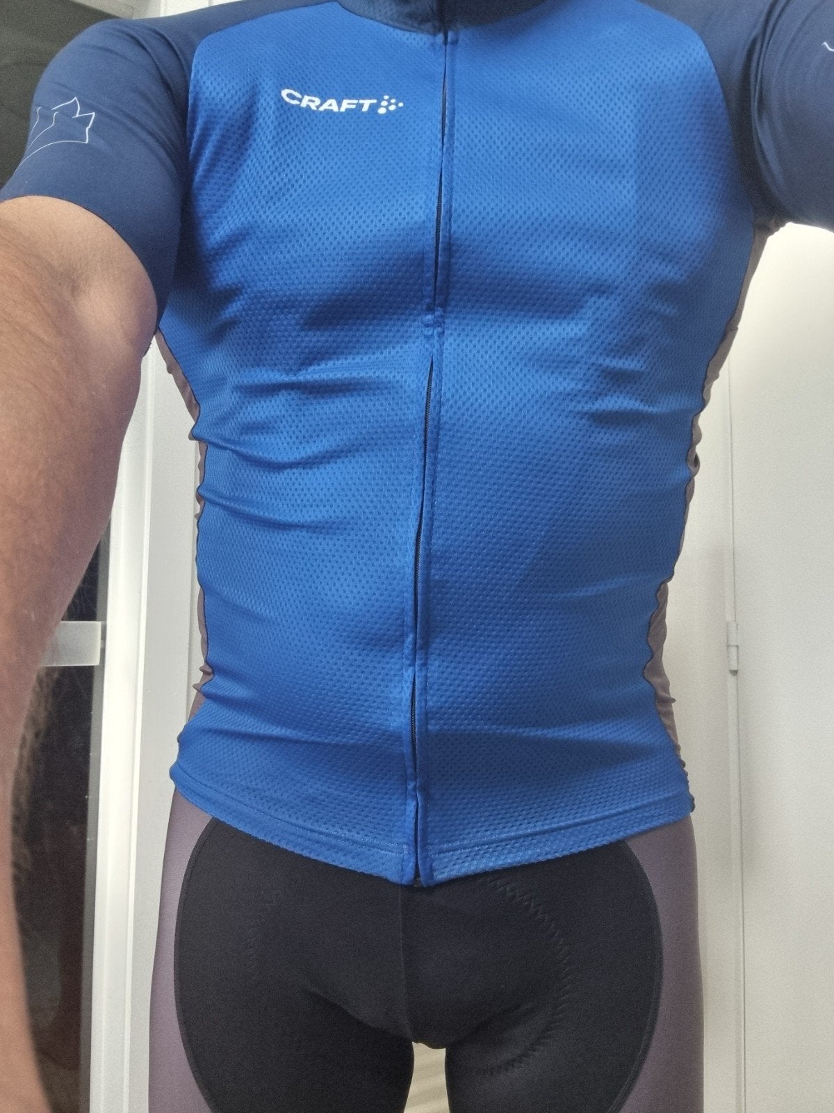 tenue complète, cuissard bretelles, maillot zippé, Vêtements d'extérieur, Enlèvement ou Envoi, Craft, Comme neuf