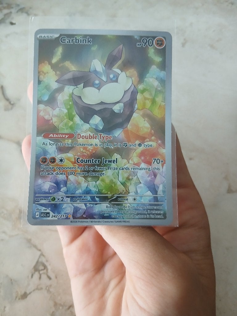 Pokemon, Ophalen, Zo goed als nieuw, Losse kaart, Foil