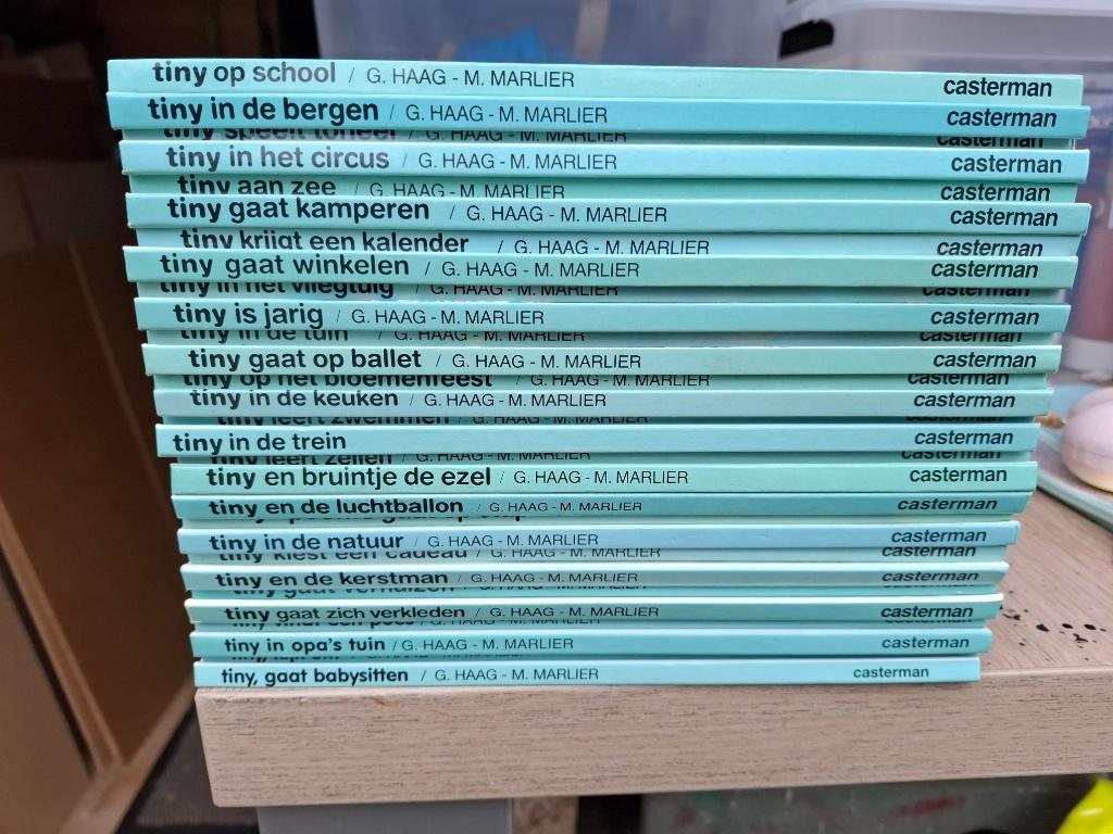 29 boekjes van TINY uitgebracht door CASTERMAN, Boeken, G. Haag; Marcel Marlier, Meisje, Ophalen of Verzenden, Zo goed als nieuw