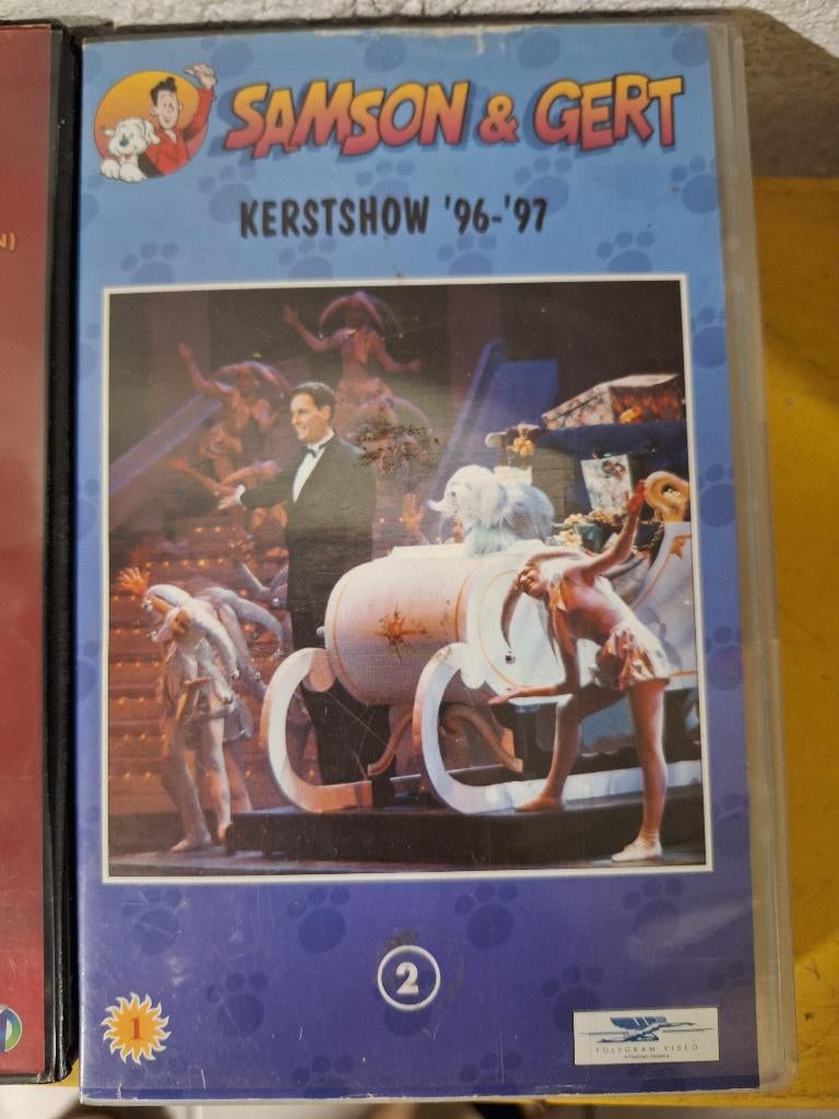 Studio 100 vhs samson, Verzamelen, Ophalen of Verzenden, Gebruikt, Film, Overige typen
