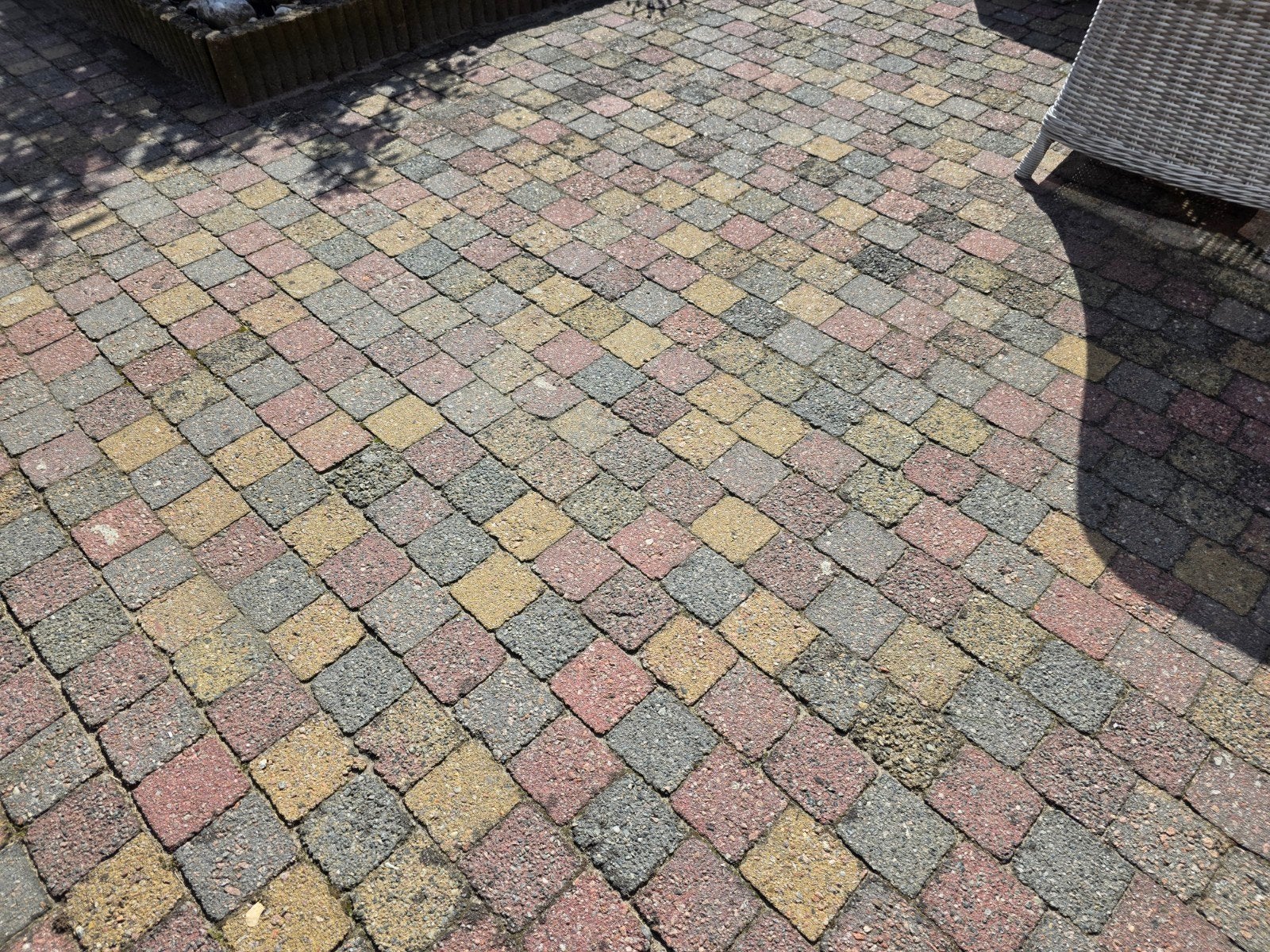 Te koop: 40+ m2 trommelstenen, Ophalen, Beton
