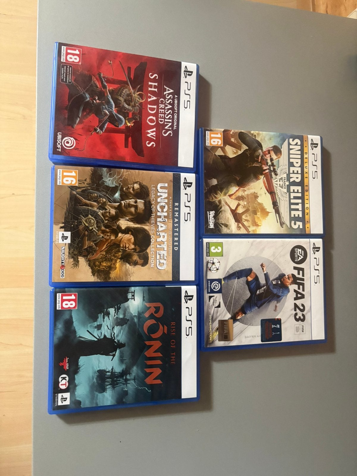 Divers jeux ps5, Enlèvement, Comme neuf