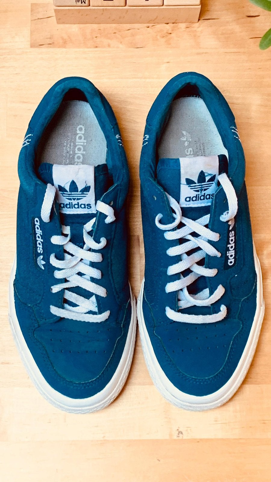Baskets Adidas bleu pétrole, Kleding | Heren, Schoenen, Ophalen of Verzenden, Zo goed als nieuw, Blauw, Sneakers