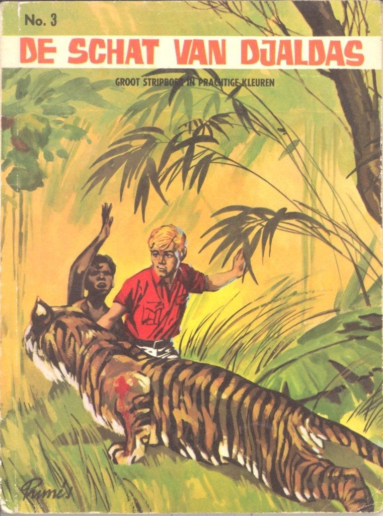 Jungle reeks nr's 3, nr 5 en nr 6., Meerdere stripboeken, Verzenden, Gelezen