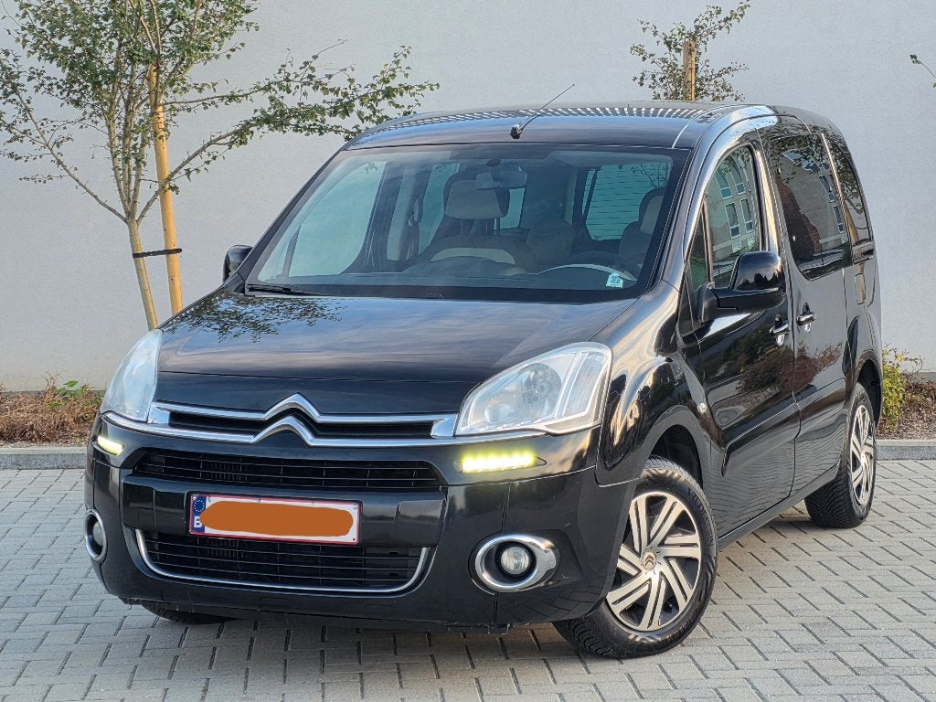 Citroën Berlingo 1.6Hdi 2015 avec Contrôle Technique, Autos, Boîte manuelle, Alcantara, Noir, 5 portes
