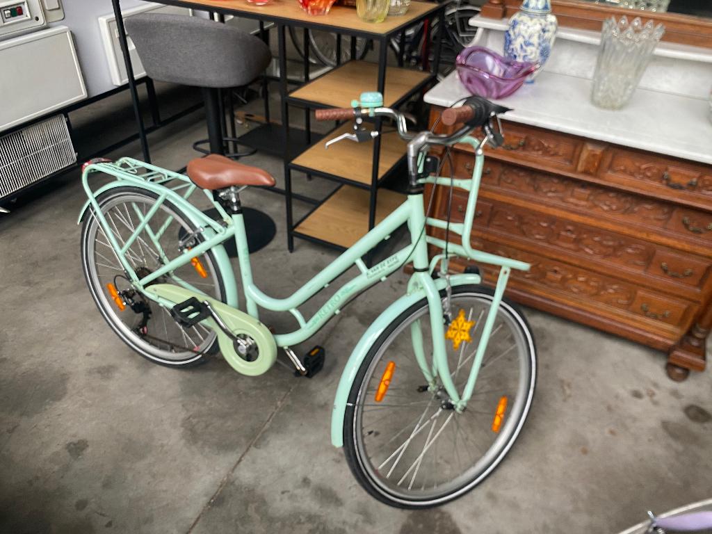 Meisjes kinderfiets, Frein sur jante, Retro, 16 à 20 pouces, Enlèvement