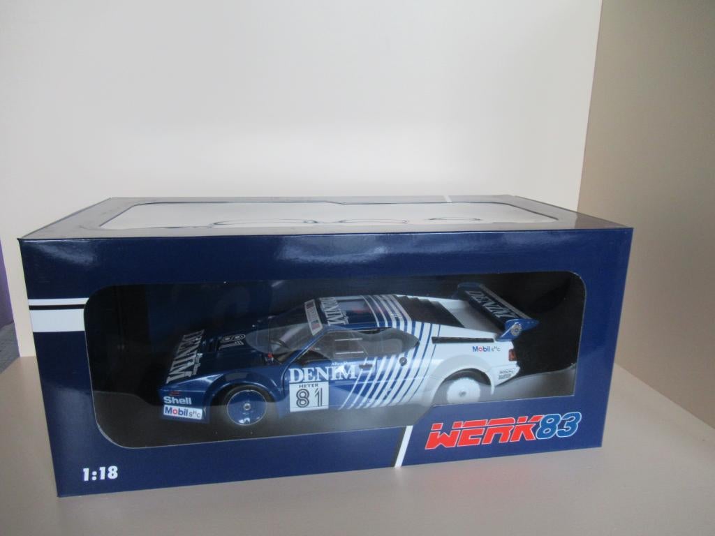 Werk 83 - BMW M1 (1980) - 1:18 - Mint in box, Ophalen of Verzenden, Nieuw, Auto