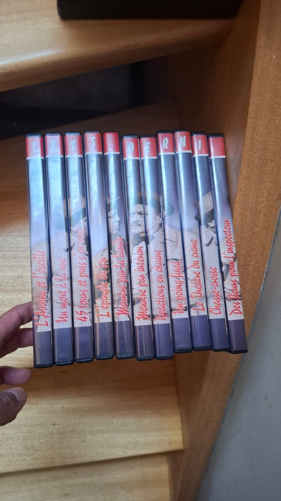 Lot de 11 DVD – Les Cinq Dernières Minutes – Raymond Souplex, Enlèvement, Utilisé, Crime