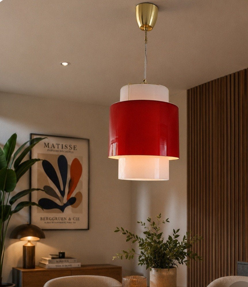 Vintage hanglamp Gärdskär H37cm diameter 27cm Zweedse design, Huis en Inrichting, Ophalen