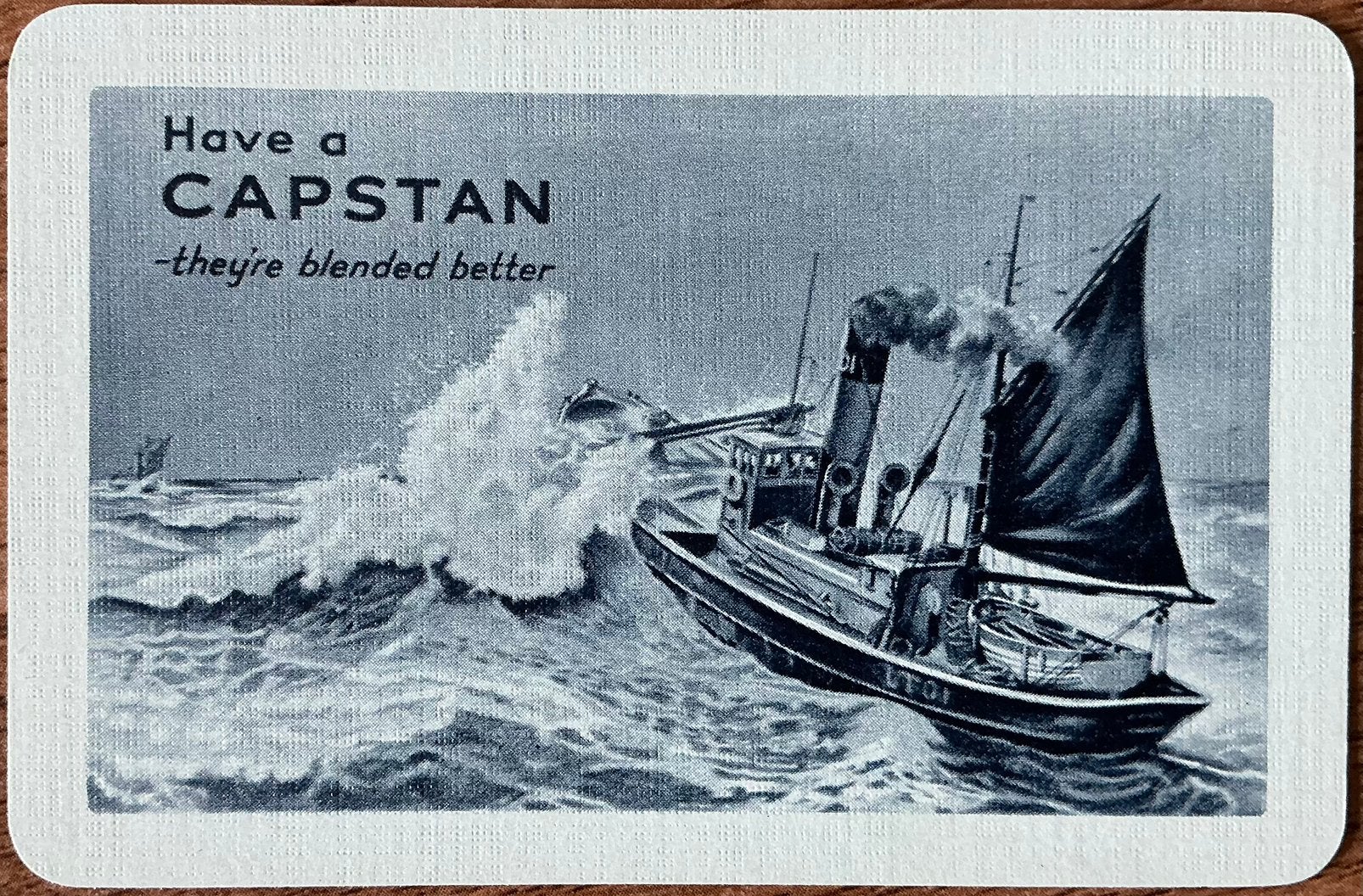 Carte à jouer CAPSTAN CIGARETTES, Enlèvement ou Envoi, Comme neuf, Carte(s) à jouer