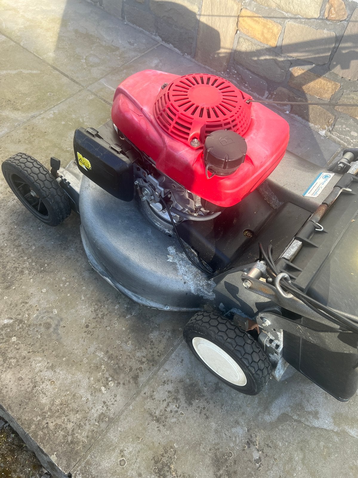 HONDA HRD536C, Tuin en Terras, Ophalen, Cirkelmaaier, Gebruikt, Benzine-grasmaaier