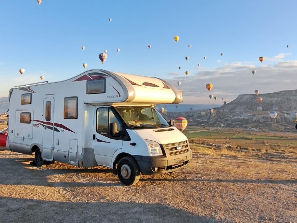 Camping-car Ford Rimor Koala 50, Toilette à cassette, Ford, Extincteur, Diesel