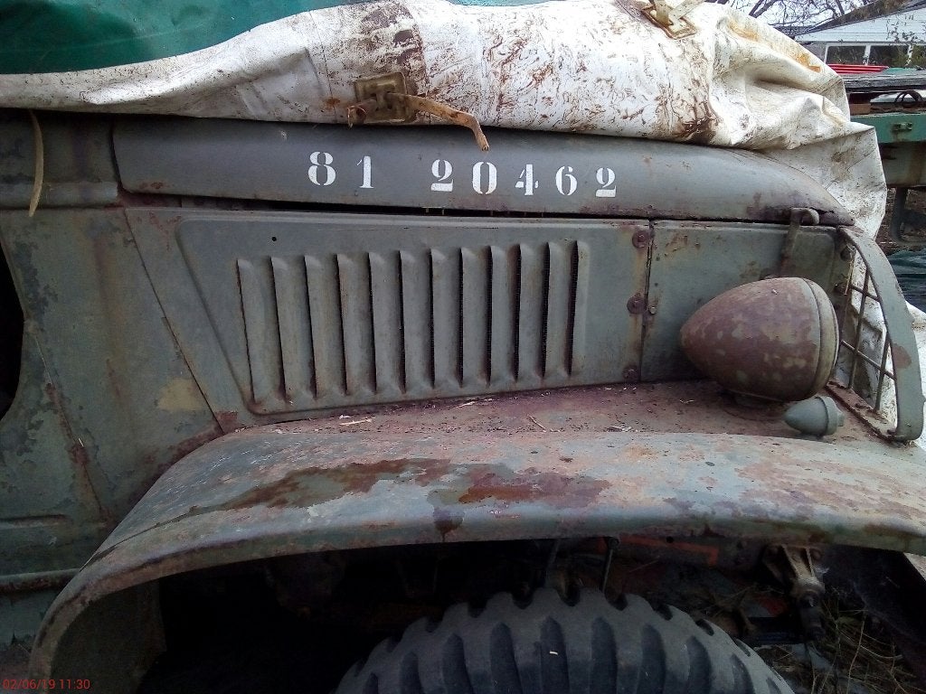 GMC WWII 1944, Ophalen, Landmacht, Overige typen