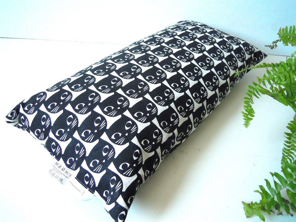 Vintage katten kussen, 30 cm, Verzenden, Textiel, Decoratieobject