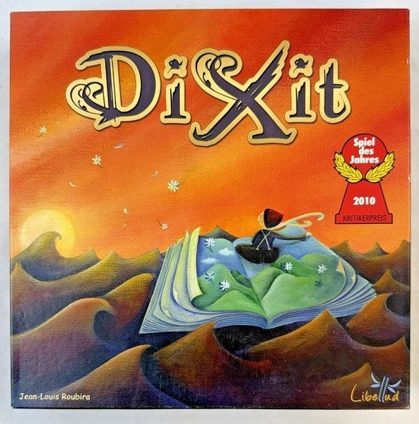 Libellud Dixit Base Game Jeu de plateau Jeu de cartes Party, Trois ou quatre joueurs, Envoi, Comme neuf, Asmodee