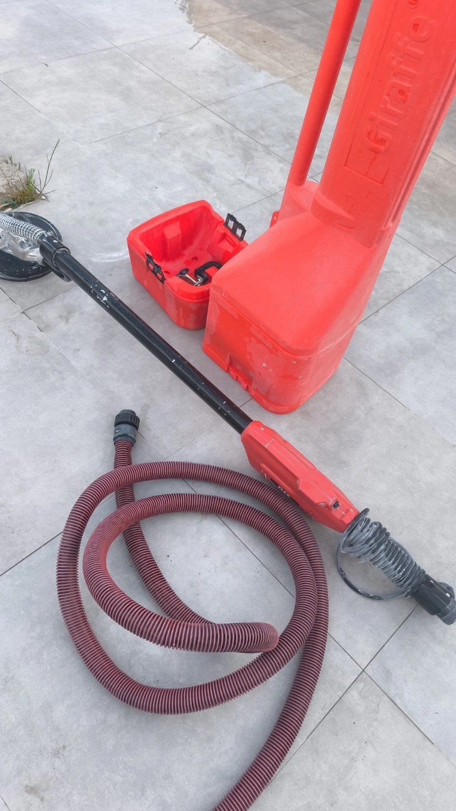 Giraffe schuurmachine 150€, Ophalen of Verzenden, Gebruikt, Elektrisch