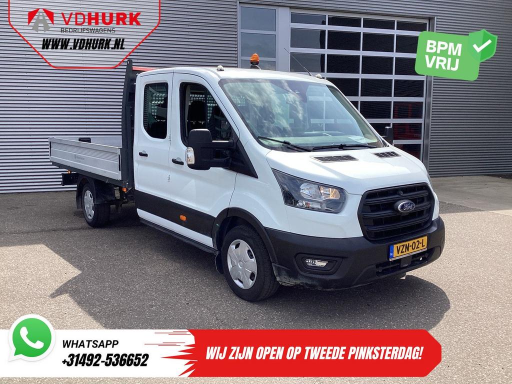 Ford Transit 2.0 TDCI 130 pk DC Dubbel Cabine Open Laadbak/, Entreprise, 259 g/km, Boîte manuelle, Diesel