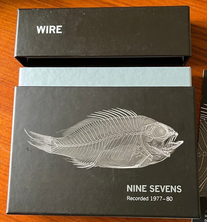 wire 8 x vinyl 45 toeren limited edition box post punk, Édition limitée, Enlèvement ou Envoi, Comme neuf
