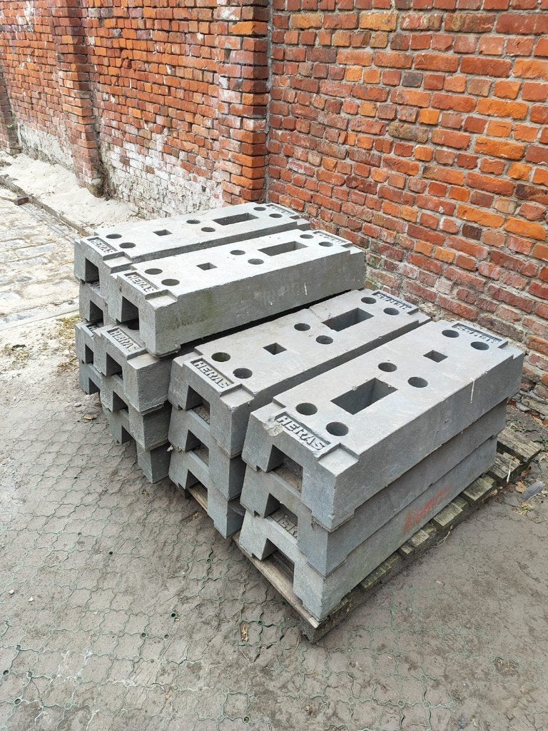 Werfhekken 5 stuks incl. 14 voeten, Bricolage & Construction, Échafaudages, Enlèvement, Comme neuf, Autres types, Moins de 2 mètres
