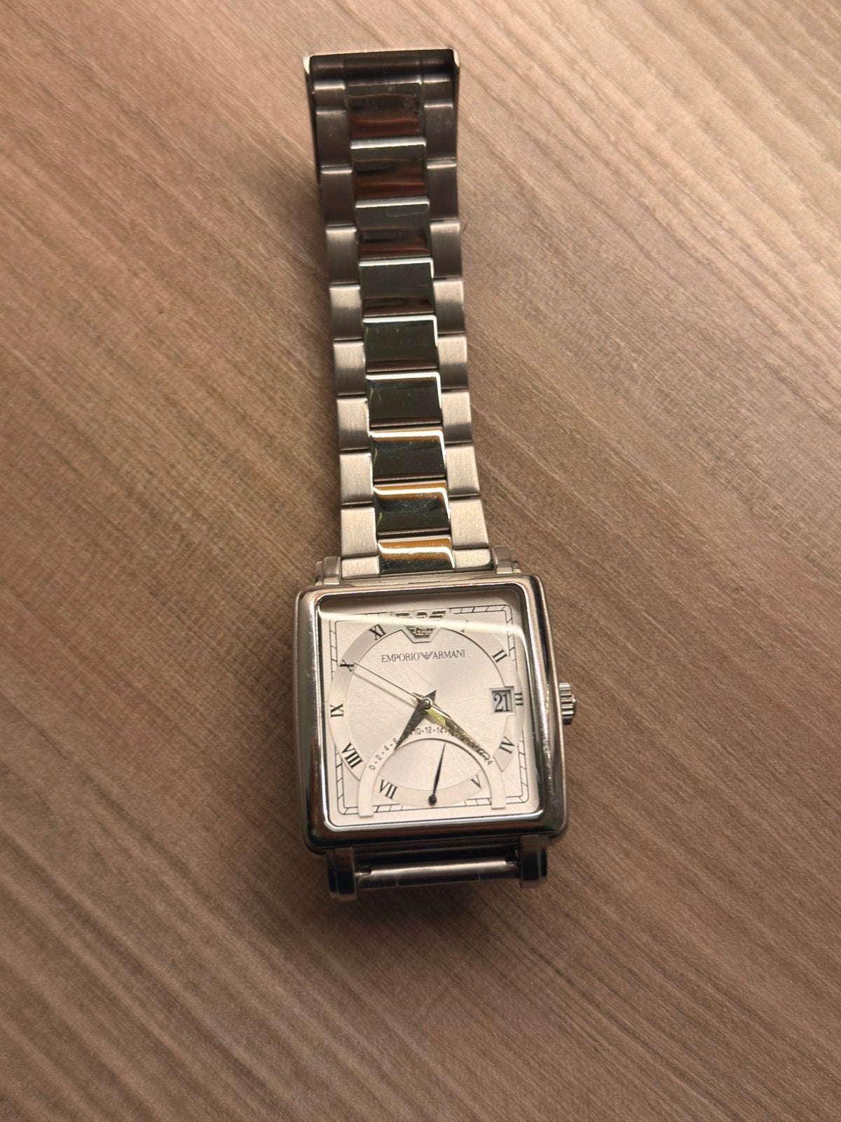 Emporio Armani AR5330 Stainless Steel Watch – Fully Working, Ophalen of Verzenden, Overige merken