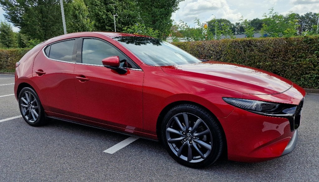 Mazda 3 SkyCruise autom. 49.600 km - Entretien par Mazda, Autos, Achat, Euro 6, Entretenue par le concessionnaire, 5 portes