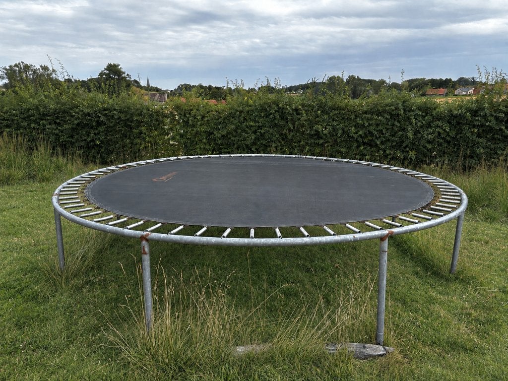 Grote trampoline, Kinderen en Baby's, Ophalen, Gebruikt